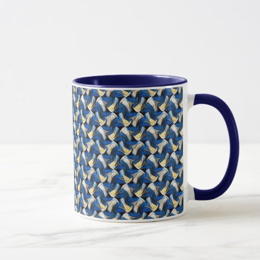 Conception motif Abstraite 1212 - Café Mug (Droite)