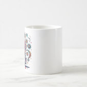 Conception motif café Mug (Centre)