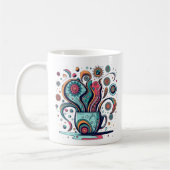 Conception motif café Mug (Gauche)