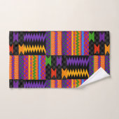 Conception Motif de Throwback Kente des années 90 (Serviette à main)