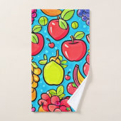 Conception Motif fruitée (Serviette à main)
