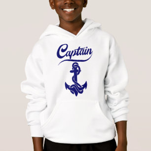 Conception nautique d'ancre de voilier capitaine