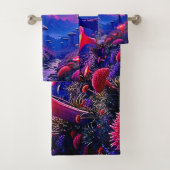 Conception nocturne de la forêt de champignons enc (En situation)