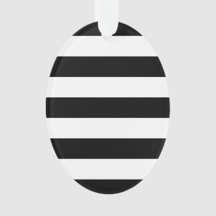 Conception noire et blanche audacieuse de rayures