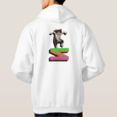Conception numérique colorée pour sweat à capuche (Dos)