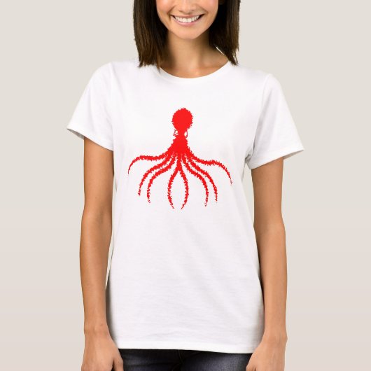 Conception Octopus désoeuvrée - T-Shirt de base po (Devant)