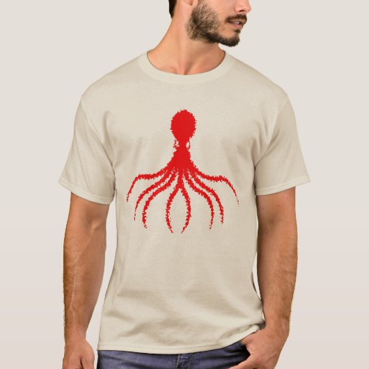 Conception Octopus désoeuvrée - T-Shirt de base po (Devant)