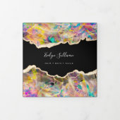 Conception Opale sur Brochure Tripli Noir (Protection)