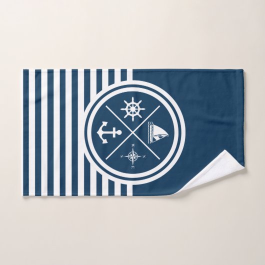 Conception orientée nautique (Serviette à main)