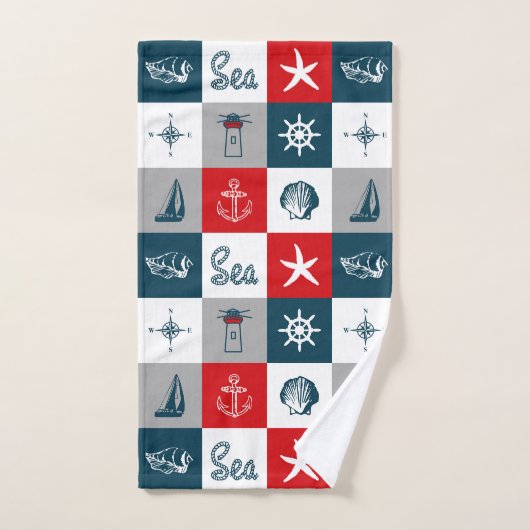 Conception orientée nautique (Serviette à main)