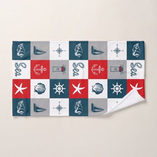 Conception orientée nautique (Serviette à main)