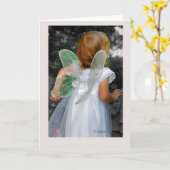 Conception originale de jjhelene de "ange" - carte (Fleur jaune)