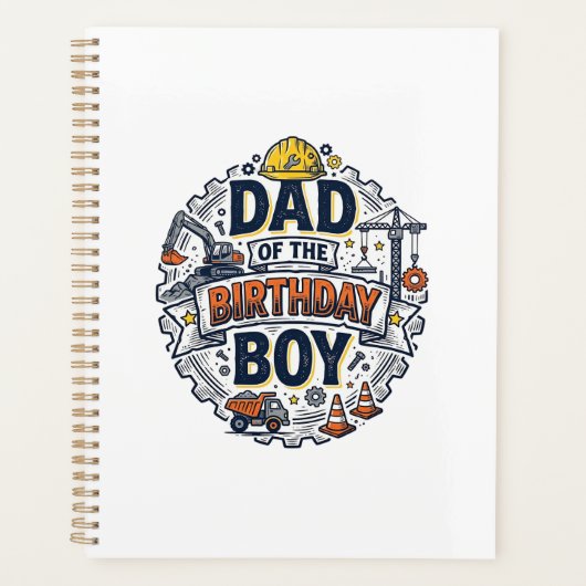 Conception Papa du garçon de la fête d'anniversair (Devant)