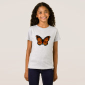 Conception Papillon Monarque - T-Shirt en Jersey F (Devant entier)