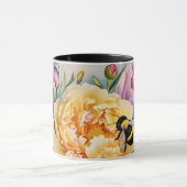 Conception personnalisée Coffee Mug Peonies et l'a (Centre)