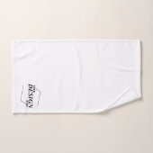 Conception personnalisée Créez votre propre Modèle (Serviette à main)