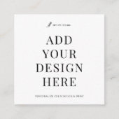 Conception personnalisée de l'impression Carte de  (Devant)