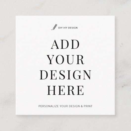 Conception personnalisée de l'impression Carte de  (Devant)