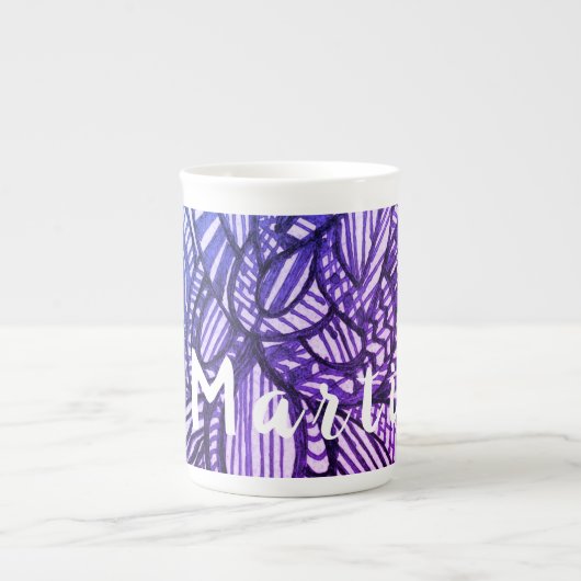 Conception Personnalisée Os Chine Mug (Devant)