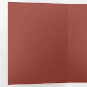 Conception personnalisée pour Jake - Menu des bois (Intérieur en premier)