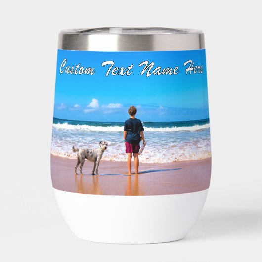 Conception personnalisée Votre propre photo et vot (Arrière)