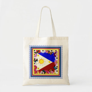 Conception philippine de drapeau - sac philippin