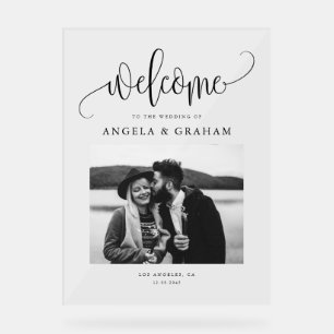 Conception photo mariage avec noir jolie calligrap