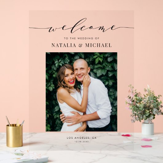 Conception photo mariage avec script noir (Mariage)