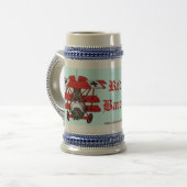 Conception plate de tasse de bière de baron rouge (Devant gauche)