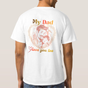 Conception pour la fête des pères t-shirts pour