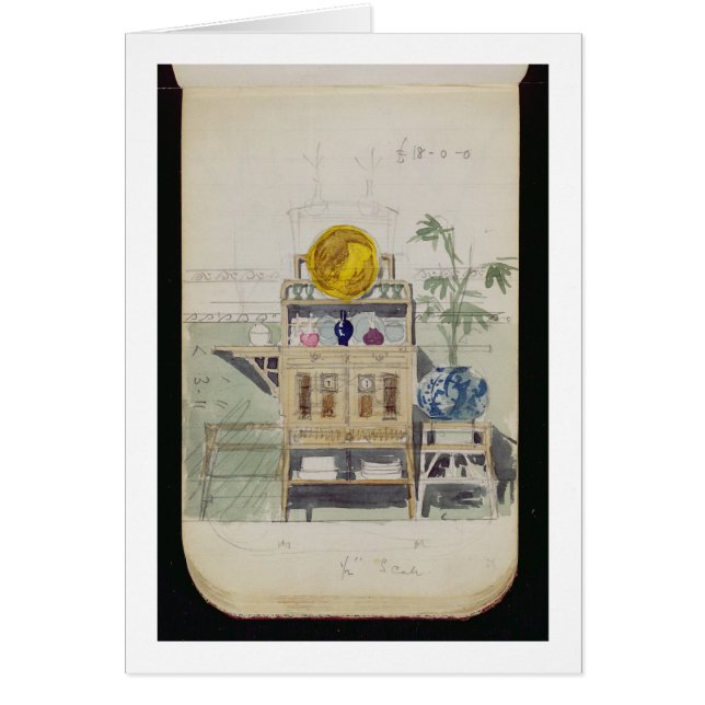 Conception pour un buffet, c.1860s-70s (la semaine (Devant)