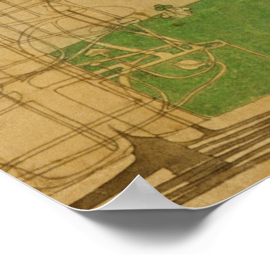 Conception préliminaire pour la décoration murale (Coin)