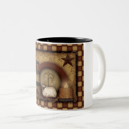 Conception primitive Mug classique (Devant droit)