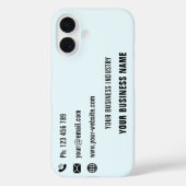 Conception promotionnelle Votre coque iphone Carte (Verso)