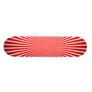 Conception radiale abstraite : Planche à roulette