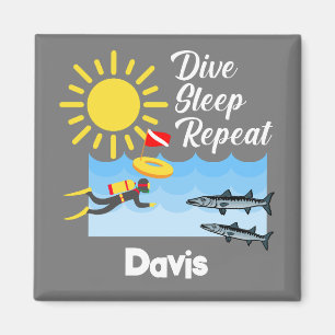 Conception répétée du sommeil de plongée - Magnet