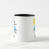 Conception répétée du sommeil de plongée - Mug com (Centre)