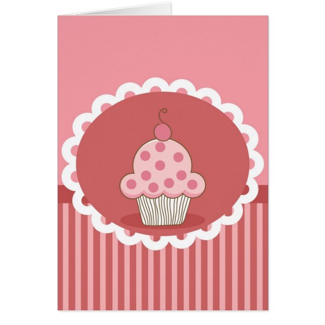 Conception rose de petit gâteau (Devant)