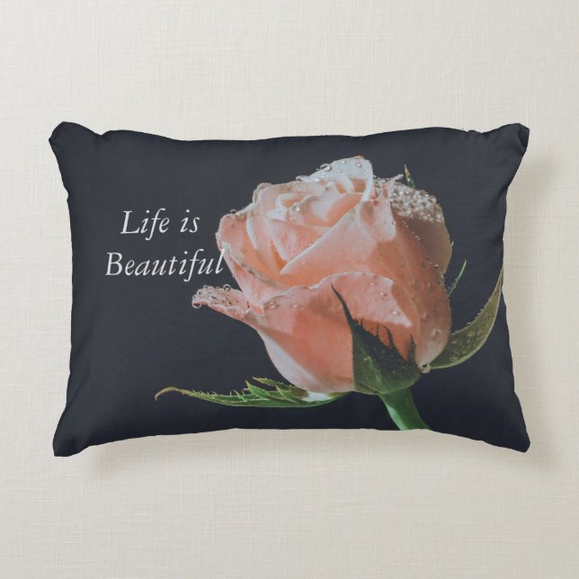 Conception rose sur Accent coussin (Devant)