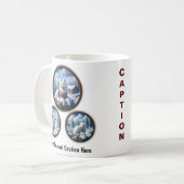 Conception Samoyed 6-Image De Mug De Café (Devant gauche)