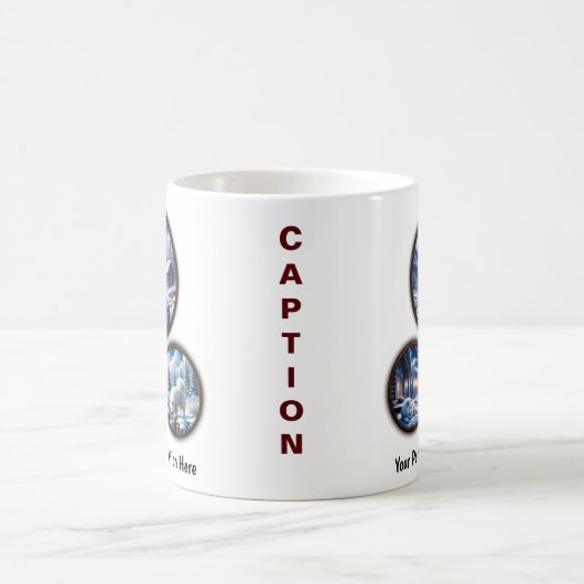Conception Samoyed 6-Image De Mug De Café (Centre)