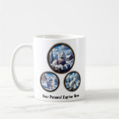 Conception Samoyed 6-Image De Mug De Café (Gauche)