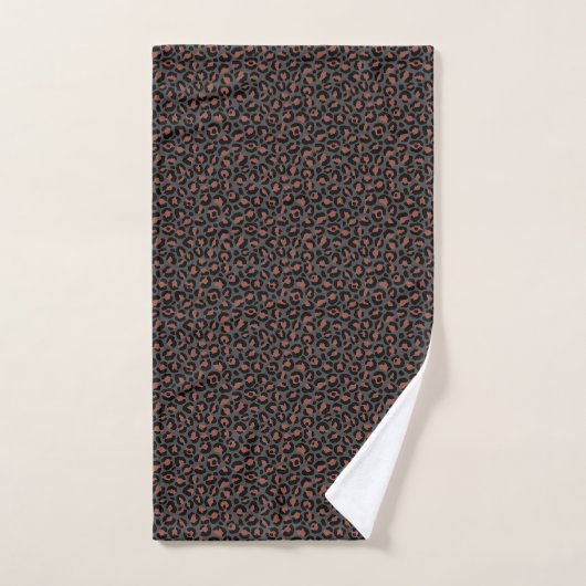Conception Série Léopard Classique 2 (Serviette à main)
