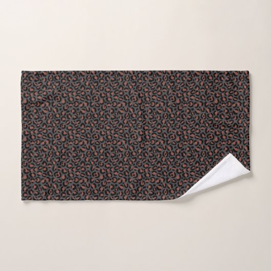 Conception Série Léopard Classique 2 (Serviette à main)