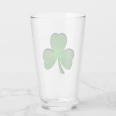 Conception shamrock de fermeture Verre à boire (Dos)