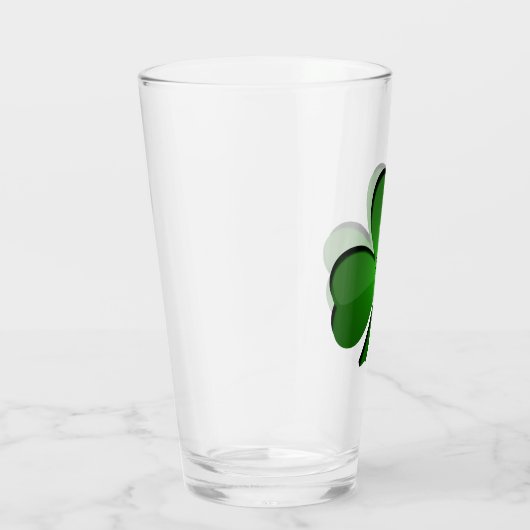 Conception shamrock de fermeture Verre à boire (Droite)