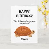 Conception simple de carte d'anniversaire (Fleur jaune)