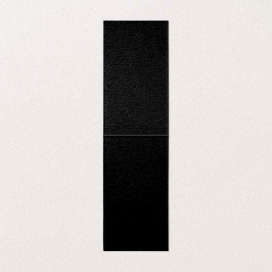 Conception simple noir et blanc - Numéro de table (Inside Unfolded)