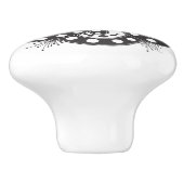 Conception spirale Élégante poignée de porte (Côté)