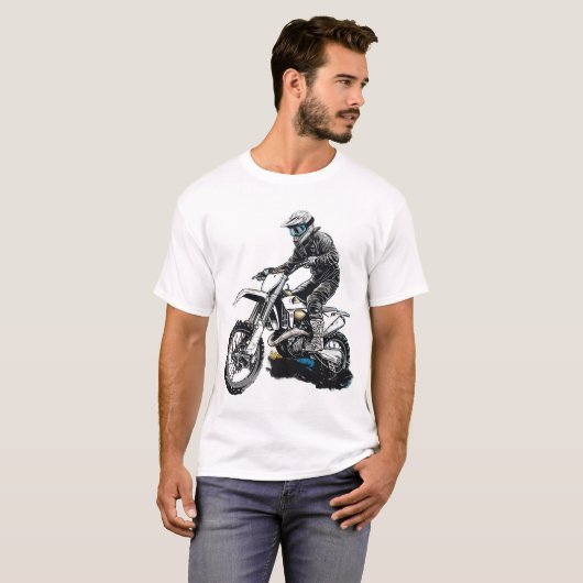 Conception T-Shirt pour moto (Devant entier)